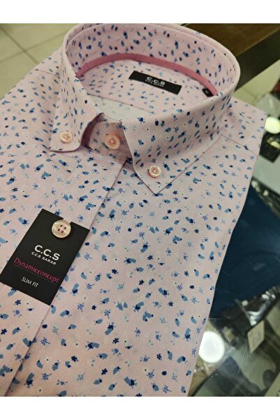 Sarar CCS Sarar Elisa Baskı Desen Slimfit Gömlek