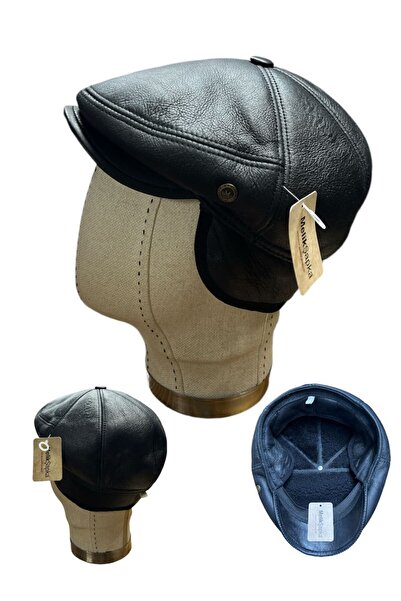 Melik şapka Kuzu derisi kasket şapka