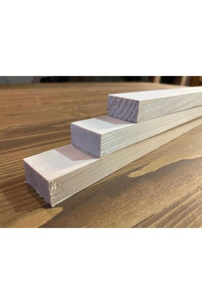 pinoxi Ahşap Hobi Çıtası 16x31 mm uzunluk 24 cm - 5 adet