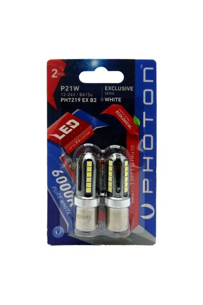 Photon P21W Beyaz Tek Devre Geri Vites Ledi (Exclusive Series)
