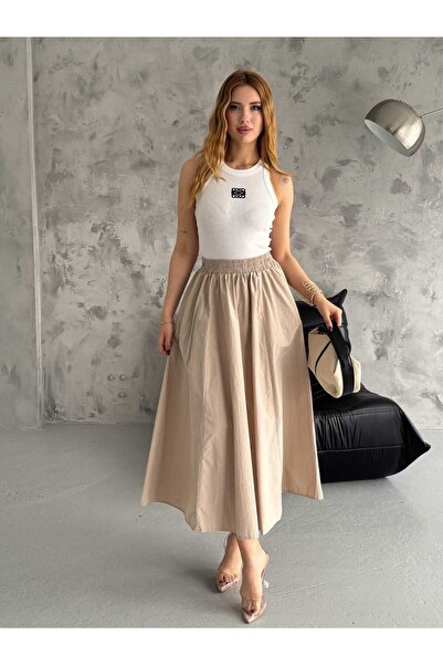 IŞILDA FASHION Dámská Dlouhá Sukně