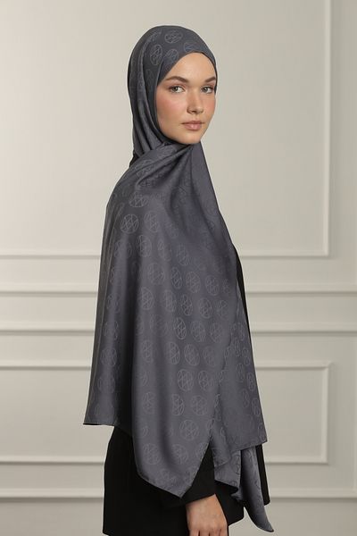 MAQ DESIGN Perry Crystal Jacquard Shawl