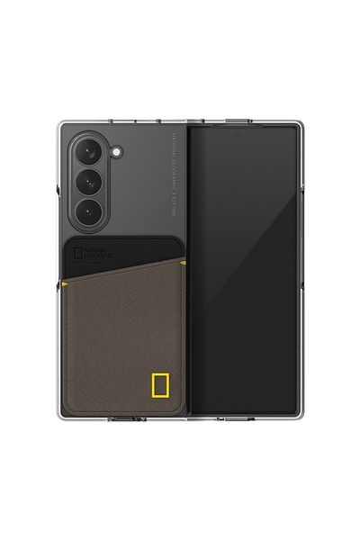 NATIONAL GEOGRAPHIC Card Pocket Case V2 for Galaxy Z Fold 6 - Khaki