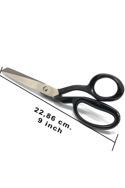 MERZE 9" Number Nickel Plated Regula Scissors