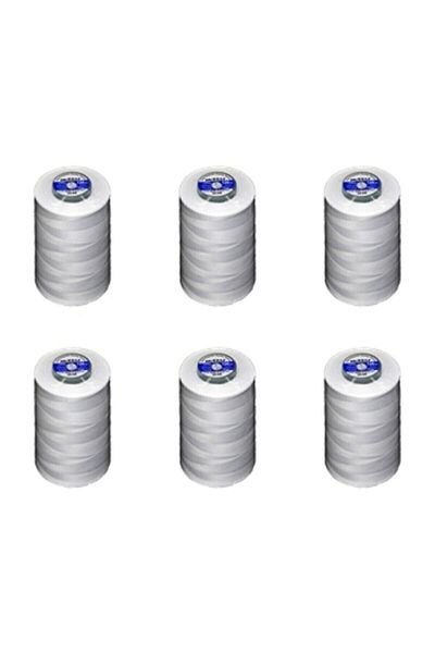 Oltalı Κλωστή ραπτικής Νο 120 Coil White 100% Domestic 5000 Mt. 6 τεμάχια