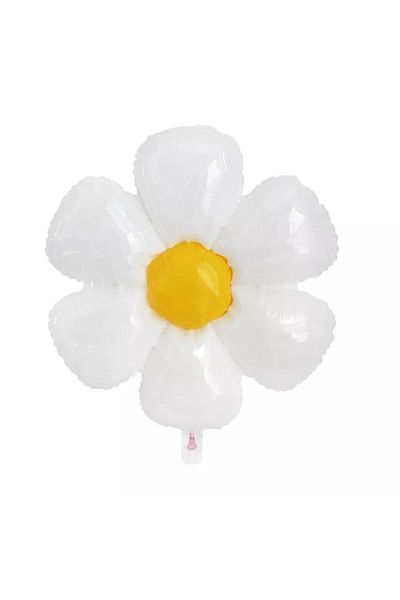 turkuaz parti 50X40 Daisy Foil Balloon