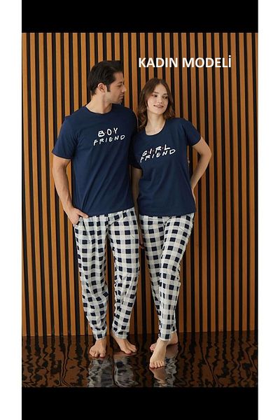 Pijamoni Dear Woman!!!Pajama Set 100% Cotton (Women's and Men's Model Sold Separately)