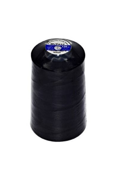 Oltalı Κλωστή ραπτικής 120 No Coil Μαύρο 100% Τοπικό 5000 Mt. (3 Τεμάχια) 9999
