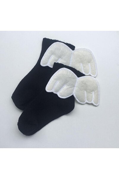 ÖZKARDEŞLER BABY Baby Socket Socks with Angel Wings