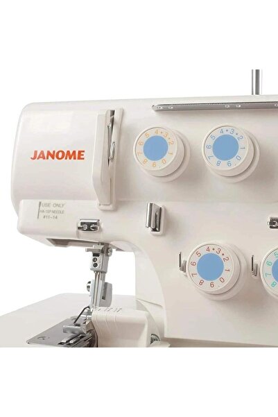 Janome 8002D Overlok Makinesi Taşınabilir Beyaz
