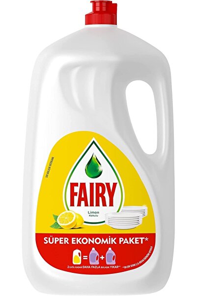 CALRADİA Fairy Süper Ekonomik Paket Sıvı Bulaşık Deterjanı, 2600 ml