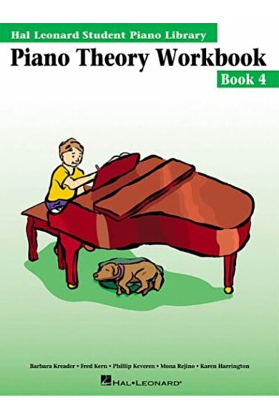 Bookazine كتاب تدريبات نظرية البيانو، الكتاب الرابع، مكتبة الطالب هال ليونارد...