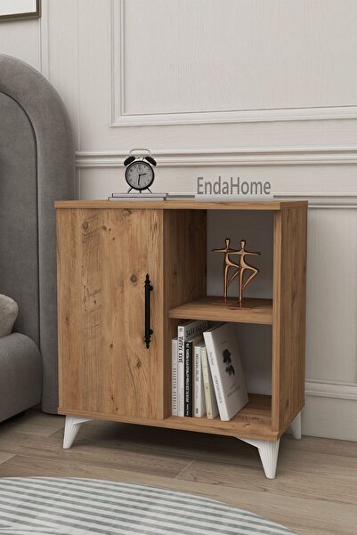 Zuesse Dizayn Vela Tek Kapaklı 2 Açık Bölmeli Komodin & Şifonyer Yatak Odası ...