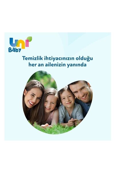 Uni Baby Aile Islak Mendil 12'li 1080 Yaprak