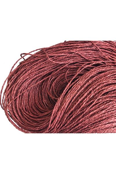 OzanTuhafiye Burgundy Color Paper Thread 1 Tie 25