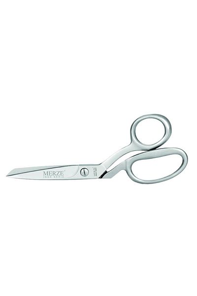 MERZE Stainless Steel Horizontal Fabric and Leather Scissors 8" / 20.32 Cm 3 Pieces