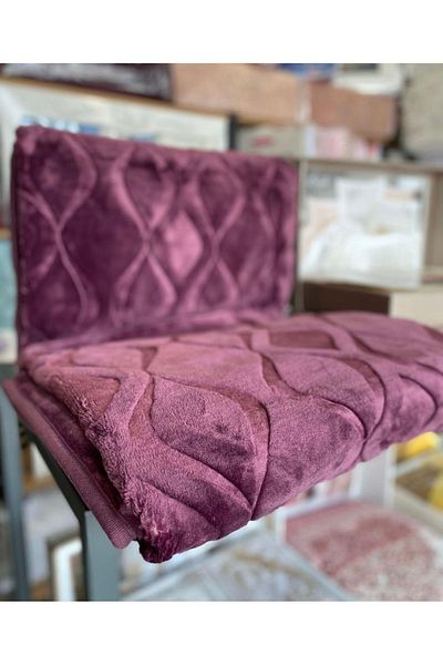 Kristal By Taç Taç Thick Embossed Single Blanket