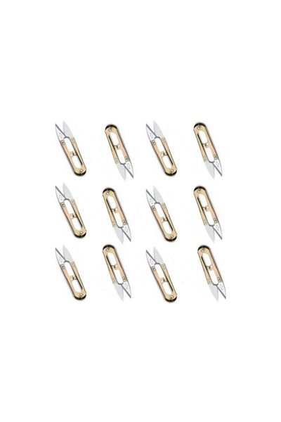 Golden Eagle Tc-805 Thread Cleaning Scissors Metal 12 Pieces