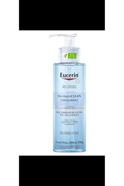 Eucerin Dermatoclean Gel Limpiador Facial para piel normal a mixta 200ml.