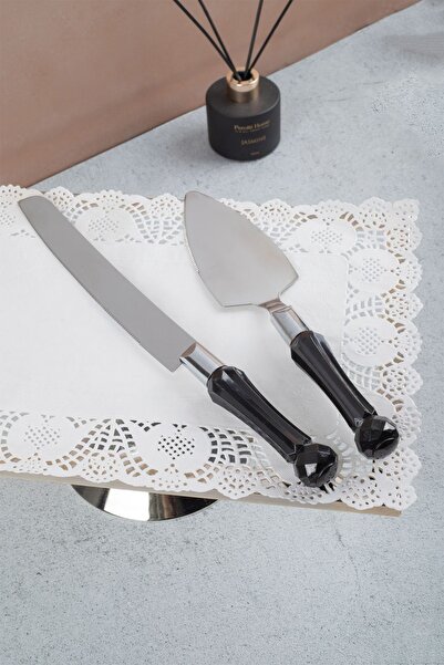 Perotti 13028 Cakes 2 Li Pasta Servis Seti Black