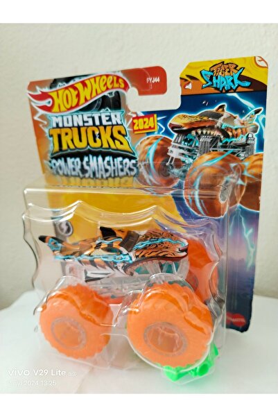 HOT WHEELS Premium Özel Seri Monster Trucks Arabalar Koleksiyonluk Araçlar- Tiger Shark Dev Tekerler