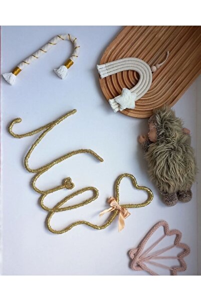 DesingbabyM Simli Isim Aksesuarı,hastane Odası Süslemeler,kapı Süsü