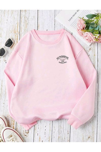 FAVORİST Φούτερ Sunshine Printed Crew Neck