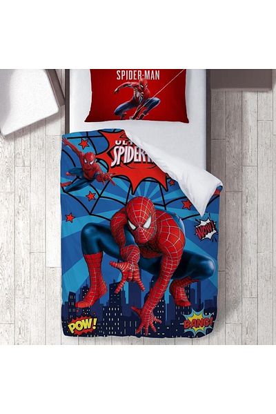 Home Duvet Cover Home Single Size Cartoon Heroes 3D Digital Bedding Set