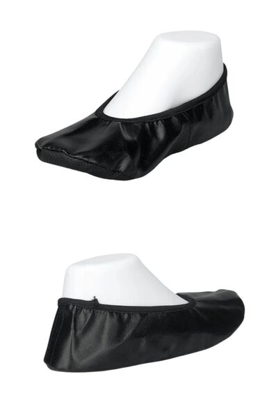 LULLY KİDS Ασπρόμαυρα παπούτσια παράστασης Pisi Pisi Ballerina