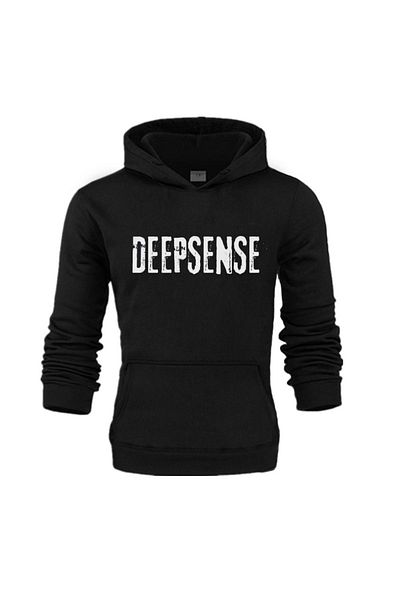 DEEPSENCE طقم شتوي رجالي - سويت شيرت وبنطال رياضي، كاجوال يومي من القطن