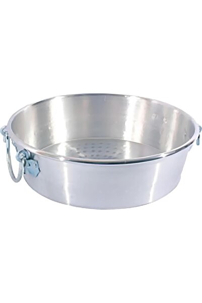 Home Salça Pekmez Leğeni Tarhana Tavası Kulplu Çap: 78 Derinlik 22 Cm Alüminyum