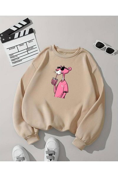 BENROMA Παιδικό φούτερ Unisex Crew Neck - Character Printed