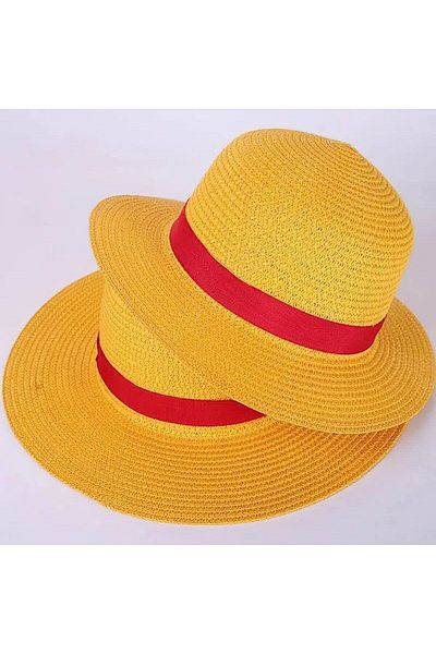 FG KONNİCHİWA ONE PIECE LUFFY HAT COSPLAY ANIME MANGA