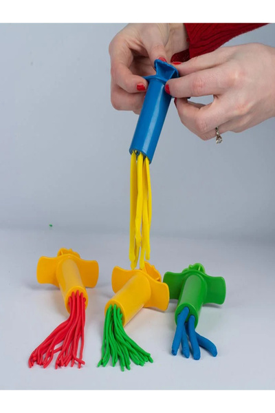 AVDA Enjektör Şırınga Seti - Hamur Kalıpları - Oyun Hamuru Kalıbı Seti