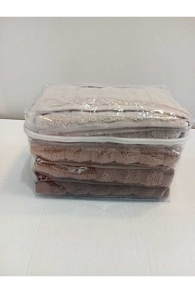 Çapa Home 4-Piece Quality Cotton with Transparent Bags Daily Use 30 X 50 Kitchen Towels