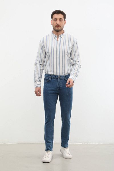 Bluewhite Blue Slim-fit Men's Jeans