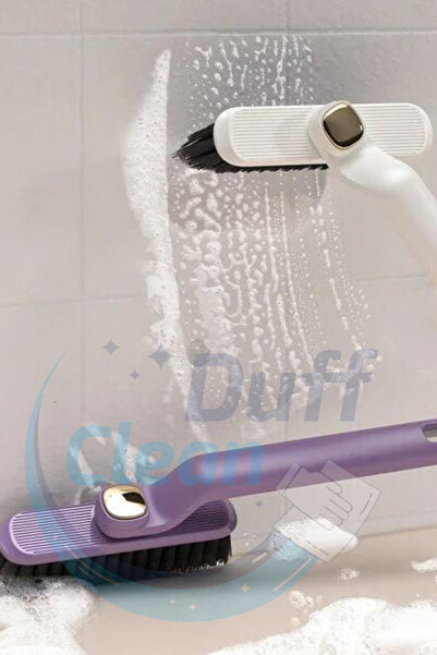 DUFF CLEAN فرشاة تنظيف متعددة الوظائف مع ملاقط ورأس دوار - عميق
