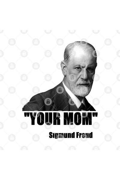 TatFast Sigmund Freud Funny Quote Your Mom Mug, Gift, Dowry, Presentation