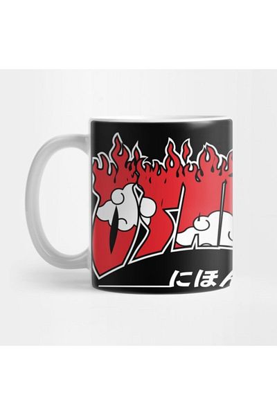 TatFast Osaka Akatsuki Cloud Thrasher Mug, Gift, Dowry, Presentation Holder