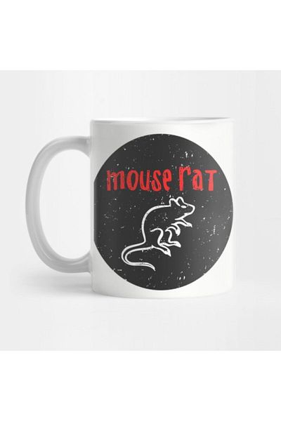 TatFast Parks and Recreation Mouse Rat Mug, Gift, Dowry, Presentation