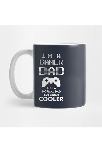 TatFast Gamer Dad - هدية كأس كولر عادية وعرض المهر