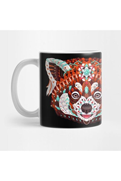 TatFast Ethnic Red Panda Mug, Gift, Dowry, Presentation