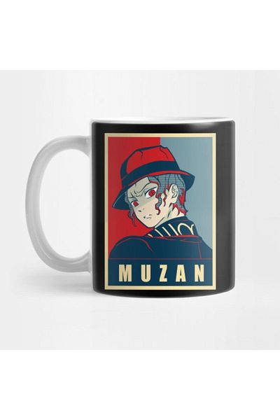TatFast Kimetsu No Yaiba - Kibutsuji Muzan Anime Gift, Mug and Presentation Set