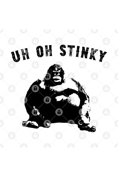 TatFast كوب Uh Oh Stinky Le Monke، هدية، مهر، عرض