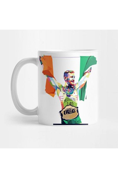 TatFast كوب كونور ماكجريجور ملون Wpap، هدية، مهر، عرض