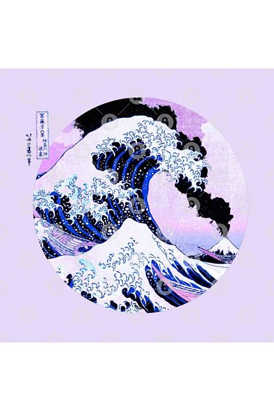 TatFast Kanagawa Mount Fuji Eruption - Great Wave Mug, Gift and Presentation Recommended