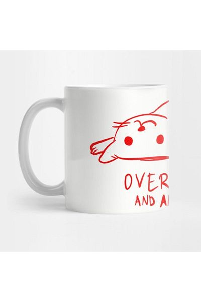 TatFast كوب هدايا مضحك للقطط من Overthinking And Hungry