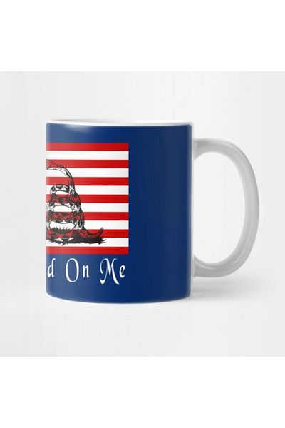 TatFast كوب Dont Tread-on Me Gadsen Flag، هدية، مهر، هدية