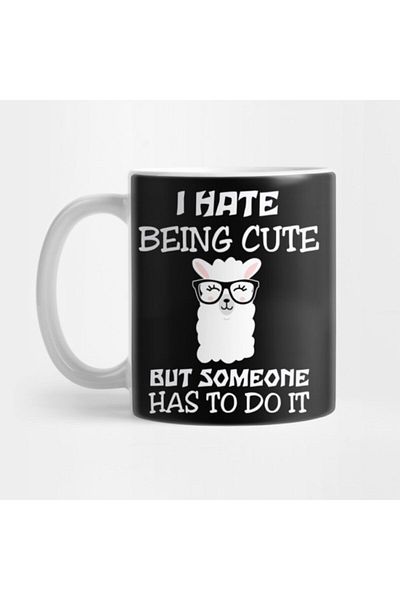 TatFast Stylish Alpaca - Lightweight Mug, Lama Light, Gift, Dowry and Presentation Holder