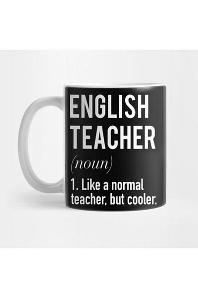 TatFast كوب معلم اللغة الإنجليزية (يوم المعلم) المحدد، هدية، مهر، عرض تقديمي